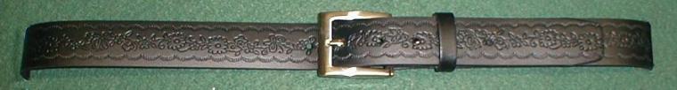 Belt 1 3/16 genuine leather printed