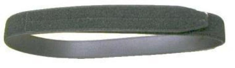 Ceinture 1 1/2" cuir fendu 6-7 onces et velcro doux