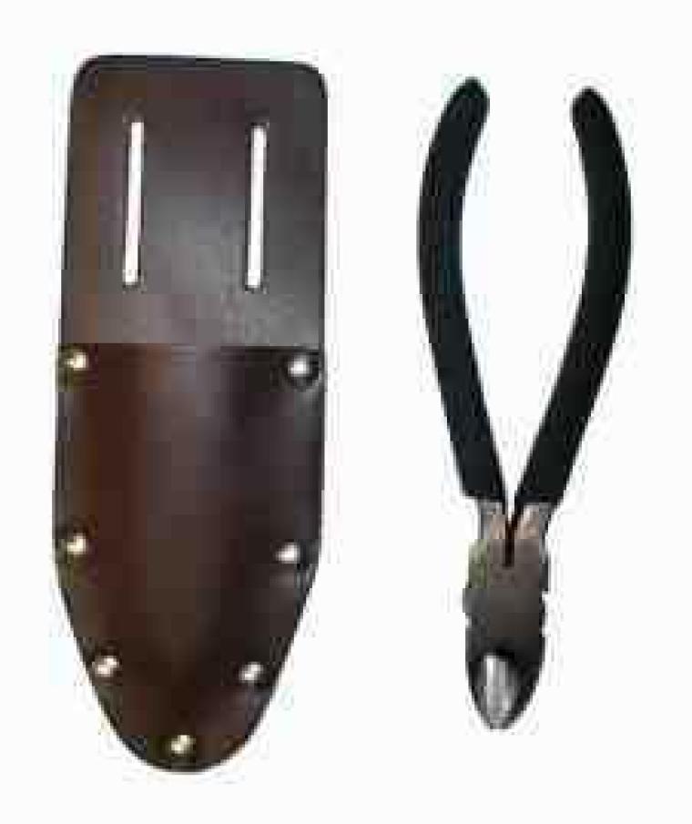 Étui à pince en cuir épais