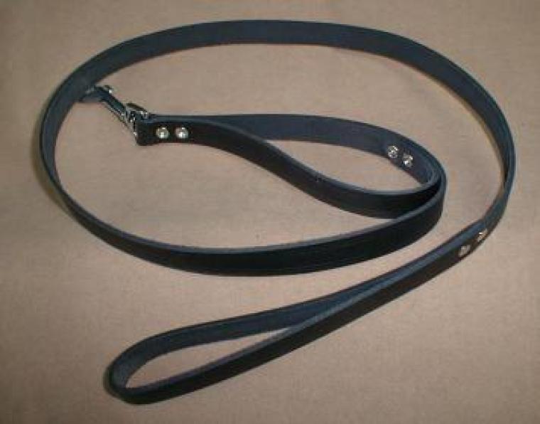 3/4" X 48" long Heavy Leather Leash