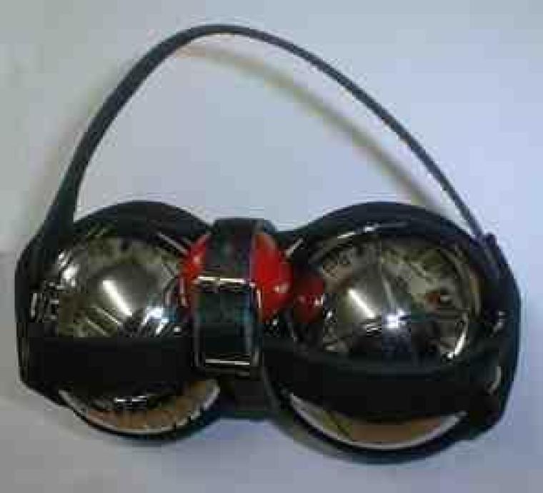 Étui pour 2 doubles de pétanque 72 mm.