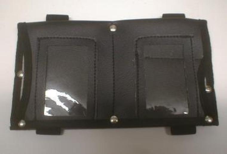 Étui à licence garde-soleil 2 chassis, attache de plastique