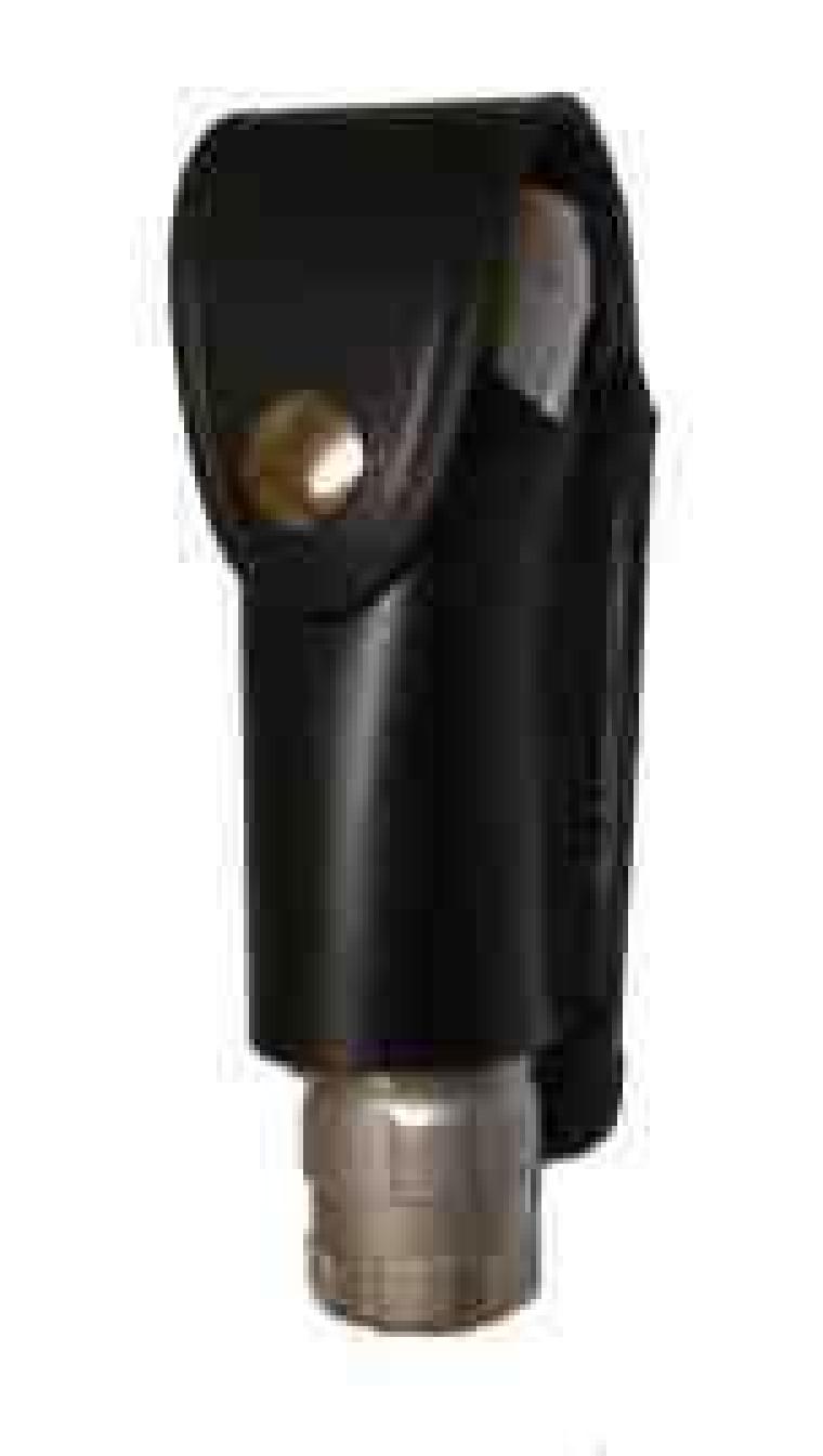 Étui à lampe en cuir