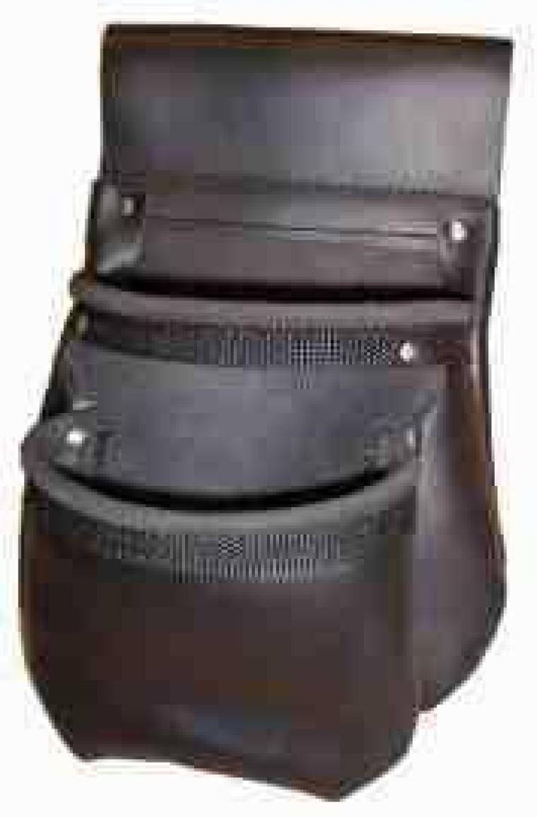 Sac à clous, 2 poches en cuir de 1 ière qualité