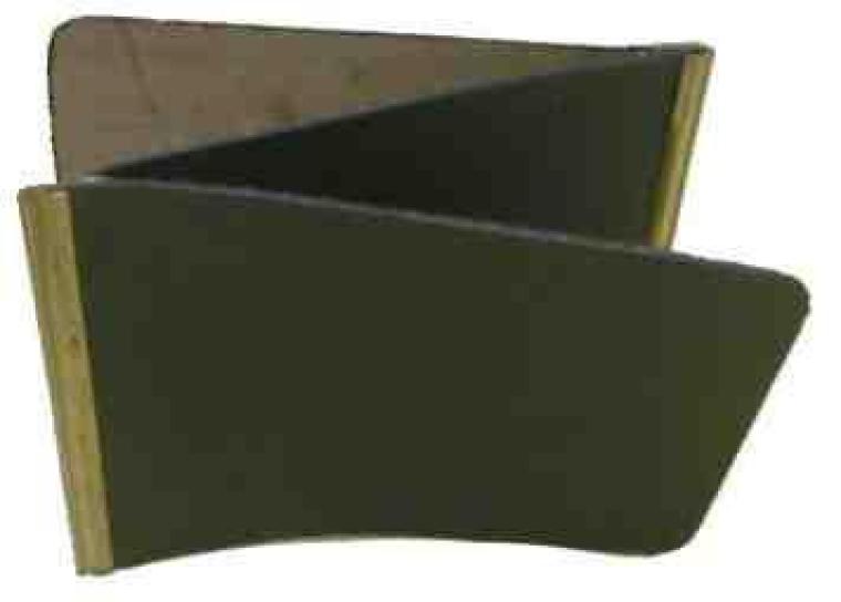 Pince-piastre double en cuir