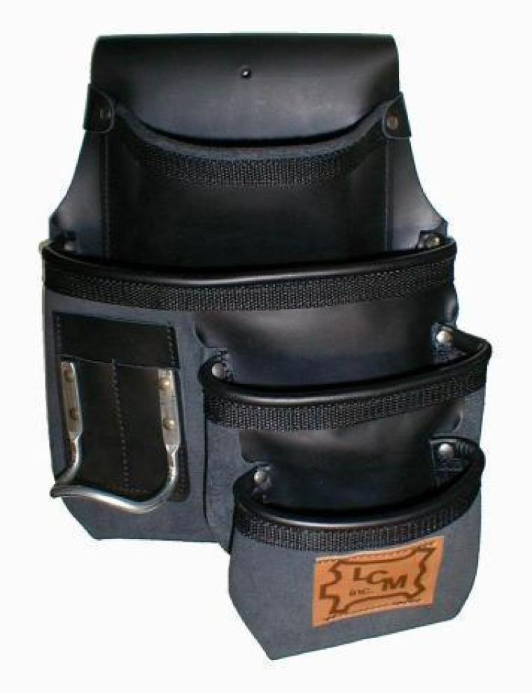 Sac à gyproc (4 poches ) cuir de 1 ière. qualité