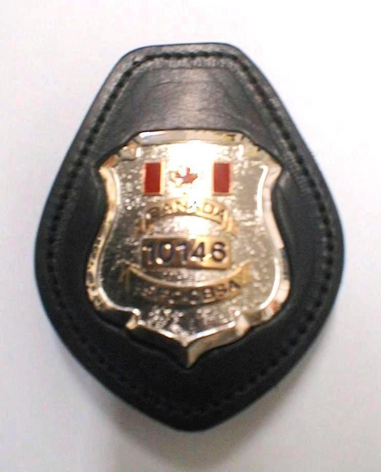Porte-insigne douane Canada