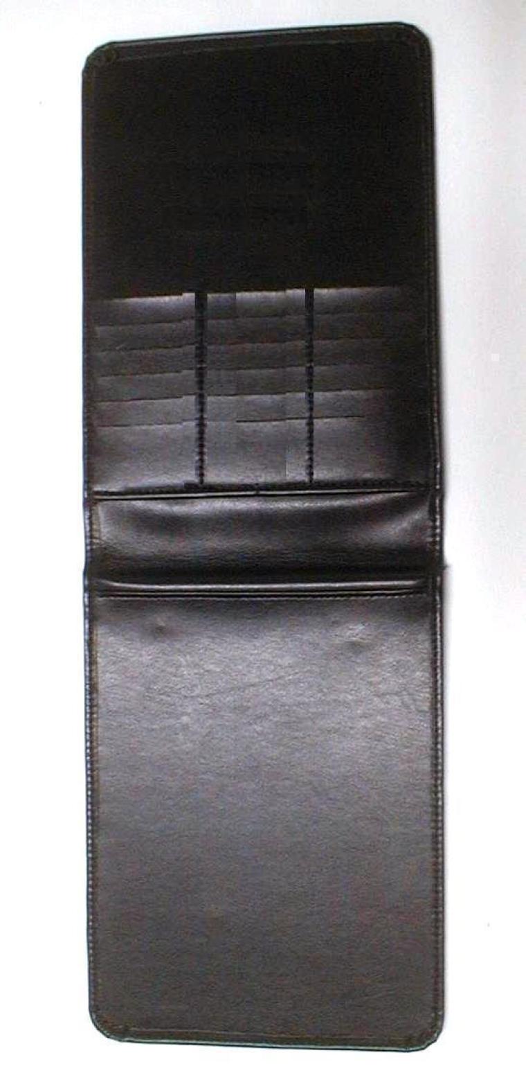 Étui à carnet en vinyle pour enquêteur