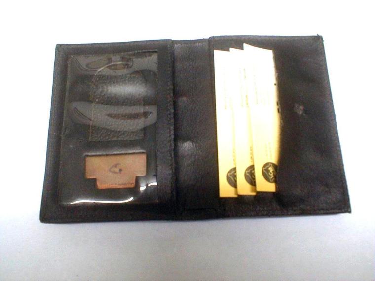 Waller, cards and badge