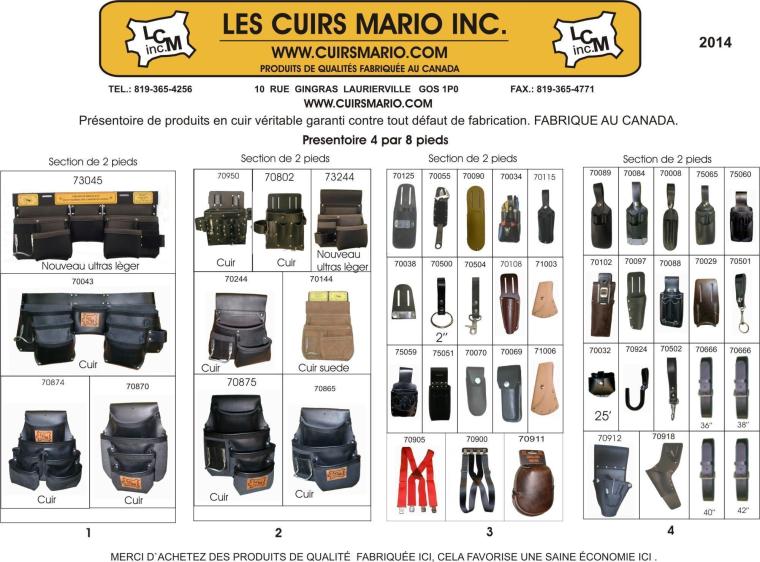 PRÉSENTOIR 4 PAR 8 PIEDS